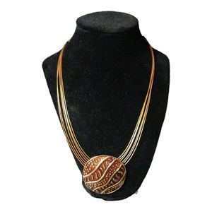 Brass Plated Pendant